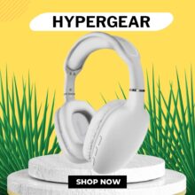 HyperGear Headphones Bluetooth Vibe Over The Ear