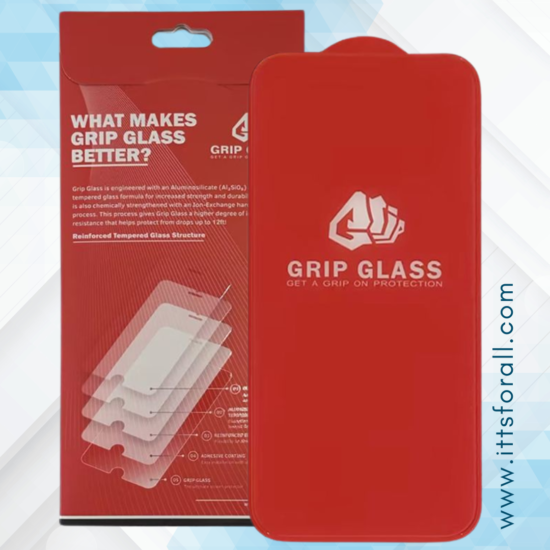 Grip Glass - Tempered Glass Screen Protector for iPhone 16 Pro Max