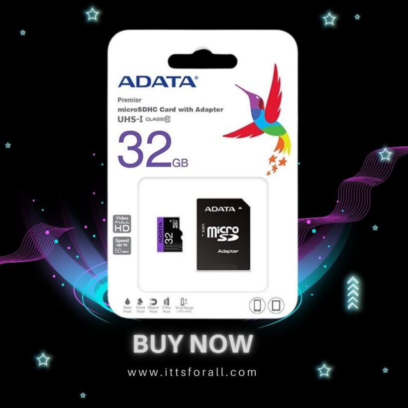 ADATA 32GB Premier microSDHC/SDXC UHS-I Class 10